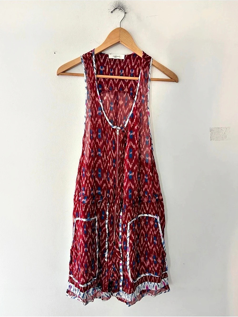 Isabel Marant Etoile Floral Romper Dress Size S